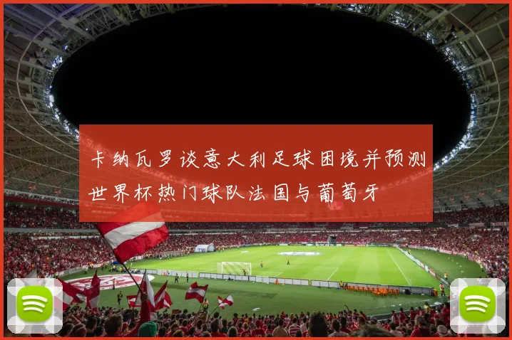 卡纳瓦罗谈意大利足球困境并预测世界杯热门球队法国与葡萄牙